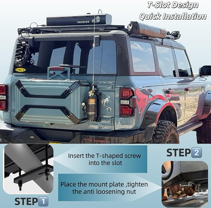 4.5Gallon Pressurized Water Tank,Portable Aluminum Camping Shower Water Storage with Spray Hose for Overland Off-Road Vehicles, Pick-up Trucks,Outdoor Activities Water Supply.