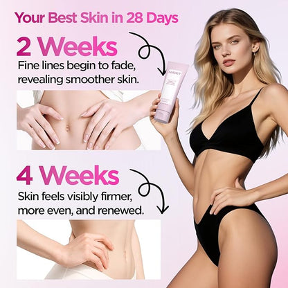 Firming Smoothing Body Cream – Visible Lifting & Tightening for Belly, Thighs, Butt | Helps Reduce Cellulite & Sagging Skin, Body Sculpting Moisturizer for Daily Body Care Routine | 4.24 fl.oz