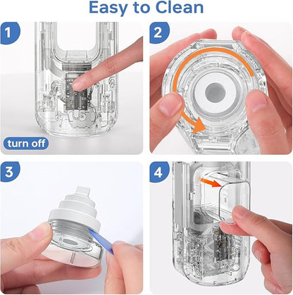 Automatic Toothpaste Dispenser Wall Mounted - Hands-Free Toothpaste Squeezer with 3 Speed Settings, 2 Toothbrush Holders & Strong Adhesive - Smart Bathroom Organizer for Kids and Adults