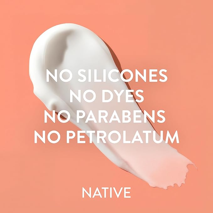 Native Body Lotion Contains Naturally Derived Plant-Based Moisturizers for Women and Men | Restores Dry Skin, Peach & Nectarine, 16.5 fl oz
