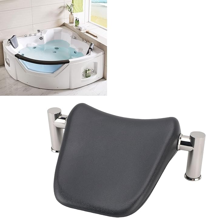 Bath Pillows Bathtub Pillow with Bracket, Ergonomic Design for Head and Neck Support, Luxury Bath Tub Accessories for Spa Relaxation at Home