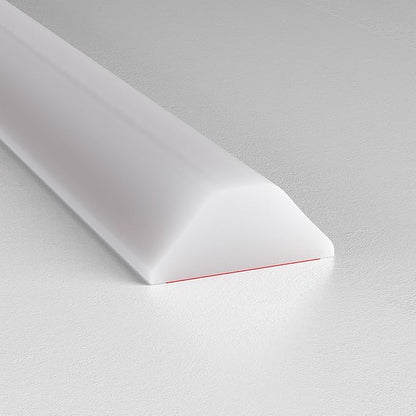 Collapsible Shower Threshold Water Dam, Shower Door Water Dam Barrier, Dry and Wet Separation Door Dam Water Stopper Kitchen Shower Threshold Silicon Water Blocker(98Inch)