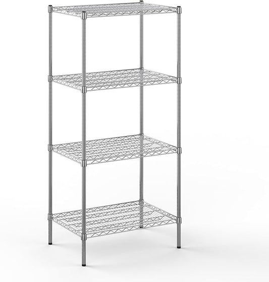 21" Deep x 30" Wide x 64" Height Wire Shelving Kit | 4-Tier | NSF Commercial Storage Rack Unit