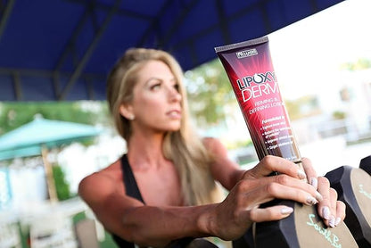 Advanced Firming and Defining Lotion by Lipoxyderm - Helps Tighten Loose Skin - Reduce Appearance of Cellulite & Stretch Marks – Fragrance Free - Non-Greasy - Non Tingle or Burn - 8 fl oz
