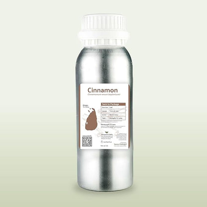 Cinnamon Essential Oil - Direct from Sri Lankan Essential Oils - 100% Pure - Natural Aceite de Canela for Aromatherapy & Wellness - Premium Grade (2lbs)