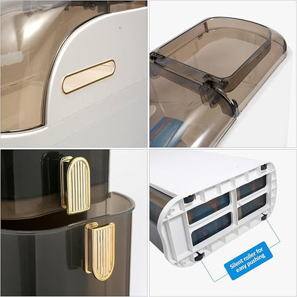 Bathroom Floor Cabinet, Narrow Bathroom Storage Cabinet, Mobile and No Installation Required, Perfect for Small Space Laundry Rooms, Toilet Areas and Living Room Gaps