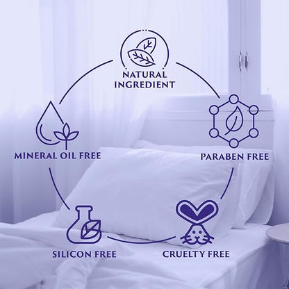 Chamomile Inspired Sleep Spray with Melatonin - Stocking Stuffers for Teen Girls and Women – Natural Pillow Mist for Relaxing Sleep, Self Care Bedtime Spray, Lavender & Cedarwood Blend