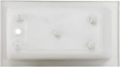 Swiss Madison Voltaire 54" x 30" Reversible Drain Drop-In Bathtub