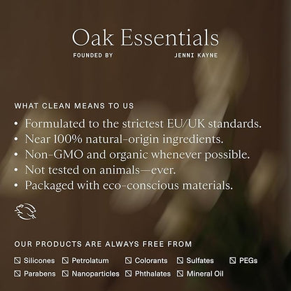 Oak Essentials Dew Body Oil | Nourishing Daily Body Oil for Radiant, Supple Skin with Borage Seed Oil, Cedarwood, and Sweet Almond Oil, 3.4 Fl Oz