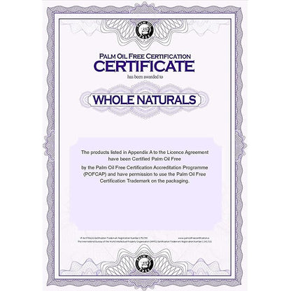 WHOLENATURALS Pure Castile Soap Liquid Unscented, EWG Verified & Certified Palm Oil Free-1 gallon (64oz x2 bottles) Natural, Mild & Gentle Non-gmo & Vegan-Organic Body Wash, Laundry & Baby Soap