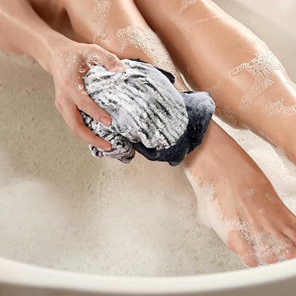 Cleanbear Wash Cloths 12 Pack Washcloths for Your Face and Body, Bathroom Towels for Showering, 13” x 13” Large Washcloth Set, Navy-Blue