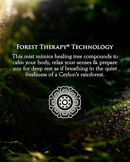 SPA CEYLON ForestVeda - Calming Body & Pillow Mist, Aromatherapy Stress Relief, Natural - Organic, Natural Body Mist & Room Spray 100ml