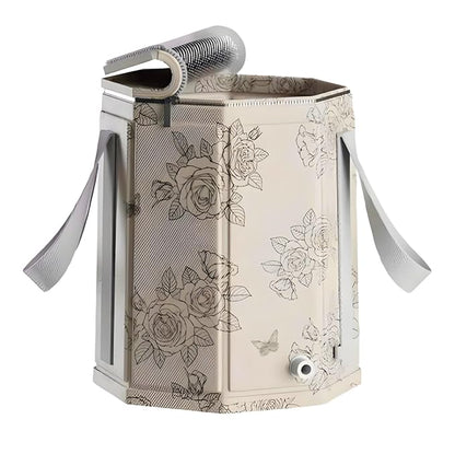 Foot Bath Basin Portable Travel Collapsible Foot Basin Folding Foot Bath Tub Soaking Feet Bucket for Camping Outdoor Washing