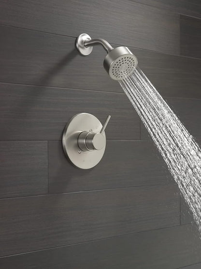 Delta Modern 14 Series Shower Faucet Set, Brushed Nickel Shower Head and Handle Set, Valve Trim Kit, Stainless T14259-SS-PP (Valve Not Included)