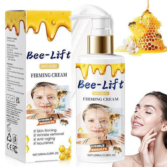 BeeLift Anti-Aging Firming Cream, 2025 New Professional Bee Venom Firm Face & Body Cream,Wrinkle Reducing, Skin Firming Rejuvenating, Restore Elasticity for All Skin Types