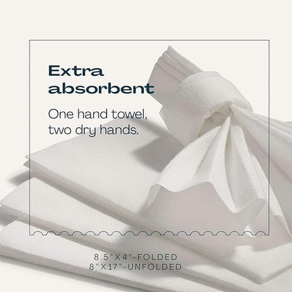 Disposable Linen-Feel Guest Hand Towels [MEDIUM SIZE - Pack of 7500] - Disposable Cloth-Like Bathroom Napkins - Soft And Absorbent Paper Napkin For Kitchen, Bathroom, Party, Wedding, Or Event