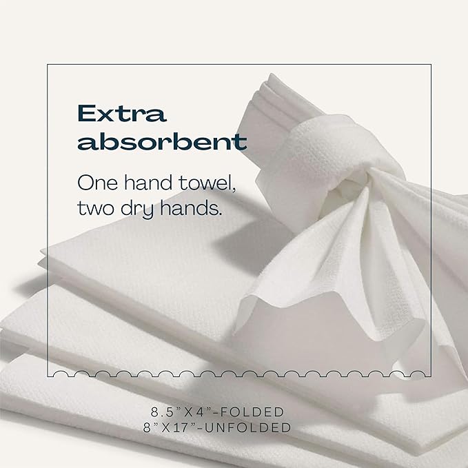 Disposable Linen-Feel Guest Hand Towels [MEDIUM SIZE - Pack of 3000] - Disposable Cloth-Like Bathroom Napkins - Soft And Absorbent Paper Napkin For Kitchen, Bathroom, Party, Wedding, Or Event