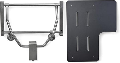 Seachrome 32" x 22.5” Black Reversible Folding Transfer Tub/Shower Seat, ADA Compliant