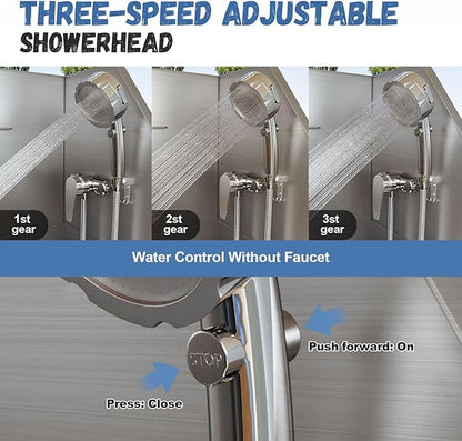 Albott 50-Inch Stainless Steel Pet Washing Station with Stairs, Dog Bath Tub 3-Speed Showerhead, Removable Grates, Easy to Clean, L-Size (Right)