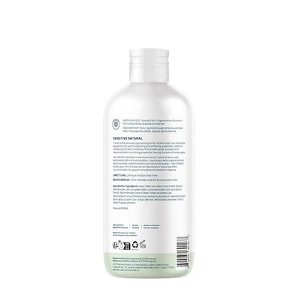 ATTITUDE Body Wash for Sensitive Skin with Oat, EWG Verified, Dermatologically Tested, Vegan, Fresh Apple Scent, 16 Fl Oz