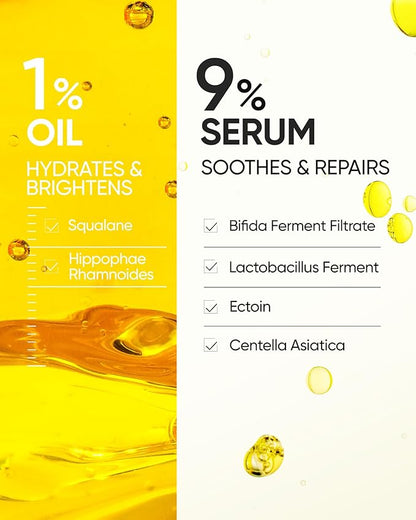 SKINTIFIC Radiance Booster Serum Spray, Hydrating Face Mist with Bifida Ferment & Squalane, Instant Dewy Glow, Soothes Skin, Vegan Skin Care, All In One Mist 3.3 fl oz