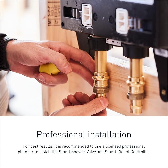 Moen Smart Shower 4-Outlet Digital Thermostatic Shower Valve with 3/4" Connections, S3104