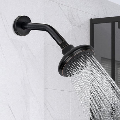 123815ORB Replacement For Moen 8 Inches Anti-leakage Ceiling Wall Mounted Bend Accessories-Basic Shower Arm and Flanged,Made of Solid Brass,Oil-Rubbed Bronze