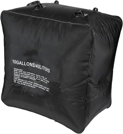 Solar Shower Bag, Waterproof Portable Camping Shower Water Bag, Solar Camping Showers with Showers Head for Hiking Campings Traveling Outdoor Use
