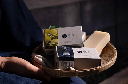 Asayu Japan Body Soap - 1 Bar, 85g, For Men and Women, Gentle on All Skin Types (Hinoki)