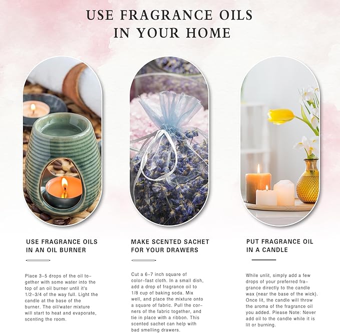 PHATOIL 3.38FL.OZ Passion Fruit Fragrance Oils for Aromatherapy, Essential Oils for Diffusers for Home, Perfect for Diffuser, Yoga, Skin Care, DIY Candle and Soap Making - 100ml