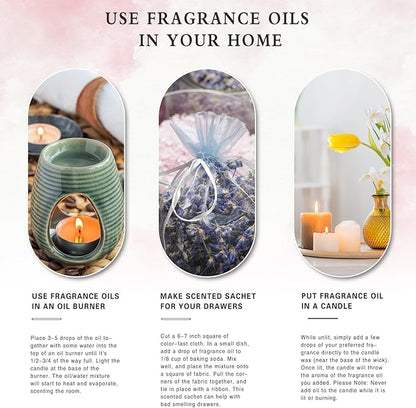 PHATOIL 100ML Lemon Fragrance Oils for Aromatherapy, Diffuser Oils for Home, Perfect for Humidifier, Yoga, DIY Candle and Soap Making - 3.38FL.OZ