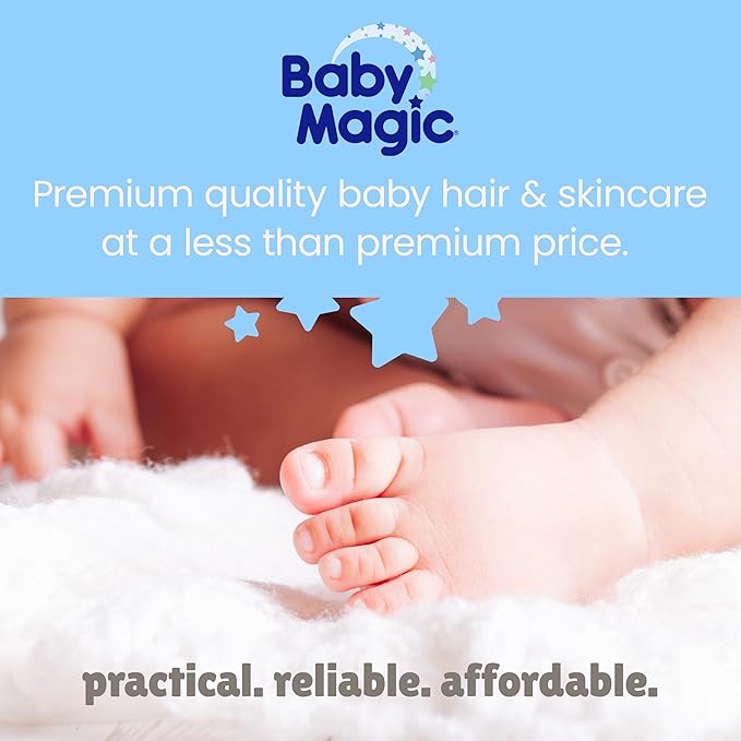 Baby Magic Soothing Hair & Body Wash, Vanilla & Oat, 30 Fl Oz
