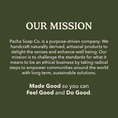 Pacha Soap Co. Muscle Salt Bath Soak - Epsom Salt with Arnica, Calendula, and Peppermint, Handcrafted Bath Salts Made in The USA for Muscle Relief, Recovery & Relaxation, 2-Pack (64 oz. Total)