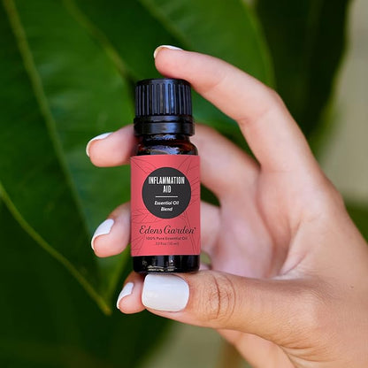 Edens Garden Inflammation Aid Essential Oil Blend- 100% Pure Premium Grade, Undiluted, Natural, Therapeutic, Aromatherapy, The Best for Skin, Face, Humidifiers 30 ml (1 fl oz)