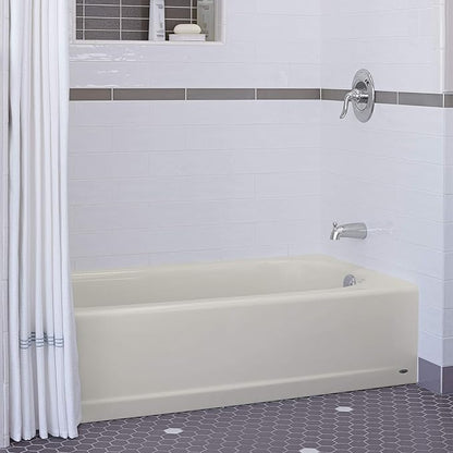 American Standard 2391202.222 Princeton 60 in. x 30 in. Americast Apron-Front Bathtub with Right Hand Drain, Linen