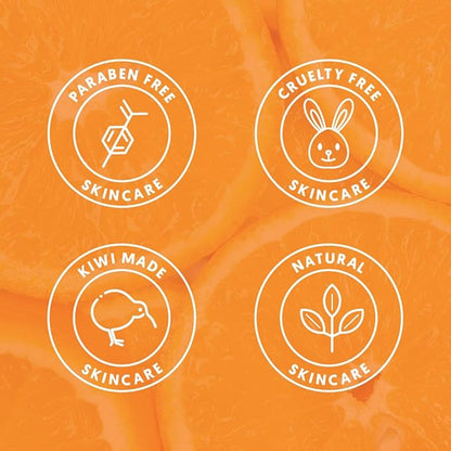 By Nature Glow Vitamin C + Caffeine Body Balm for Dark Spots – Hydrating Skin Moisturizer with Whipped Shea Butter – Vegan, Cruelty-Free, Made in New Zealand (6.8 oz)