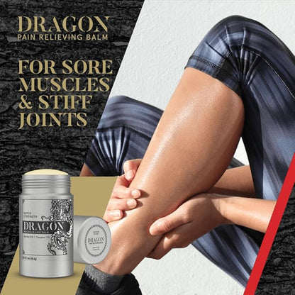 Dragon Balm 3.4oz Roll-Up Super Silver Strength