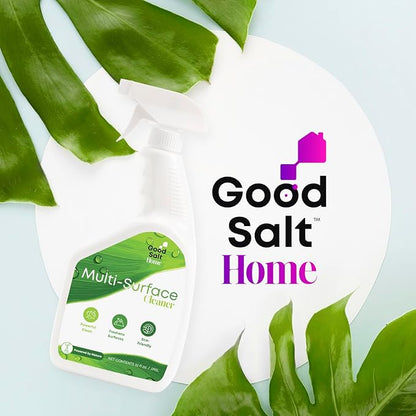 Good Salt Home Multi-Surface Cleaner Spray, Probiotic All Purpose Cleaner, Made in the USA, 32 Ounce Bottle