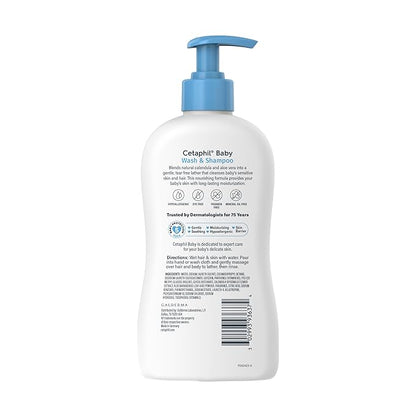 Baby Wash & Shampoo ,Tear Free, Paraben, Colorant and Mineral Oil Free, 13.5 Fl. Oz (Packaging May Vary)