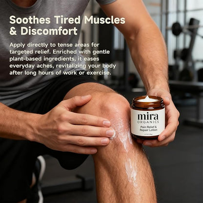 Green Tomato Mira Relief & Repair Lotion, Use natural plant ingredients, Daily nourishment for health,Mira organics cream