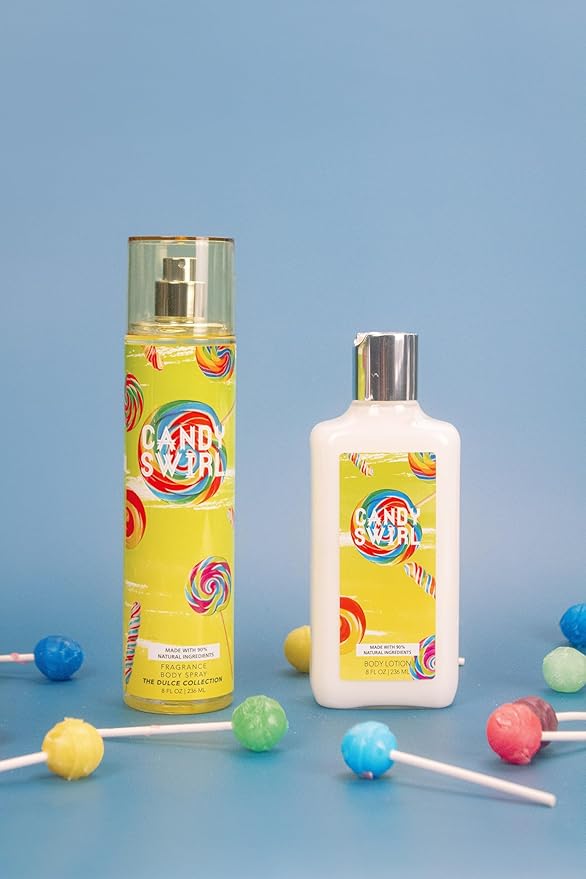Dulce Collection Body Mist and Lotion Set (Candy Swirl)