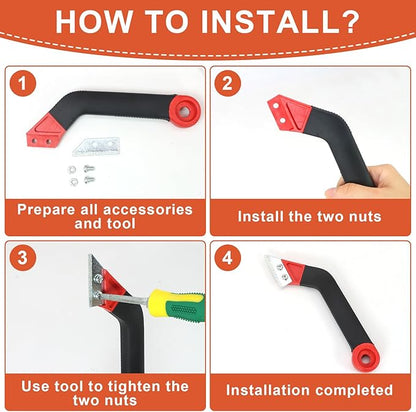 11Pcs Grout Removal Tool Kit 2 Tile Grout Saws with 6 Extra Blades 1 Bonus Hand Saw 2 Cleaning Blades Perfect for Tile Gap Cleaning and Repair