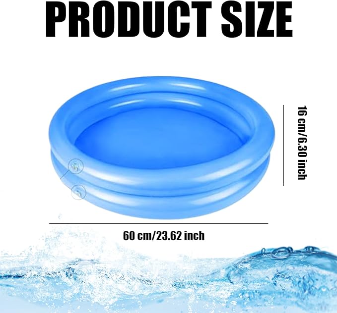 Foot Bath for Pool Entry Pool Foot Bath 23.6x23.6x6.3 Inflatable Foot Bath Round Portable Foot Soaking Bath Basin for Pool Entry Ladder Home Spa Clean Feet