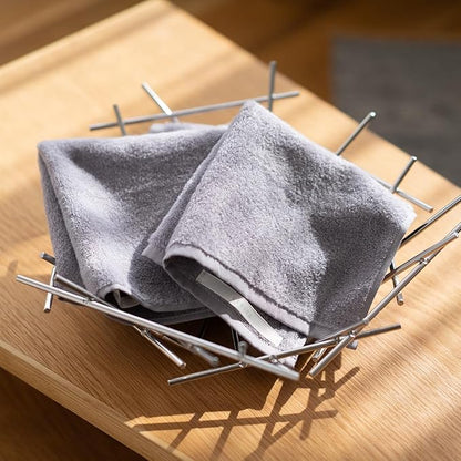 Vie Triomphe Hand Towels - 5-Pack - Soft Washcloth for Rich, Luxurious Lather Absorbent Hand Towel Square Children Small Quick-Drying Absorb Water No Lint Pure Cotton Soft Microfiber 30 * 30cm