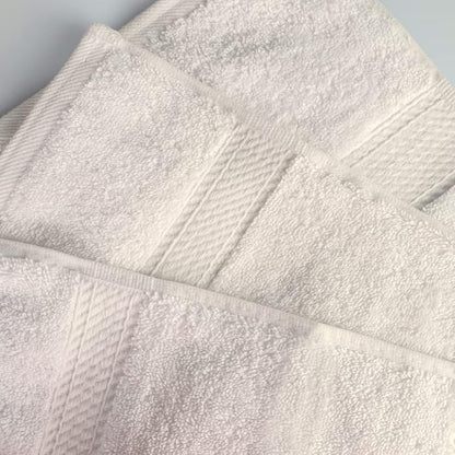 Superior Egyptian Cotton Pile Face Towel/Washcloth Set of 6, Ultra Soft Luxury Towels, Thick Plush Essentials, Absorbent Heavyweight, Guest Bath, Hotel, Spa, Home Bathroom, Shower Basics, Cream