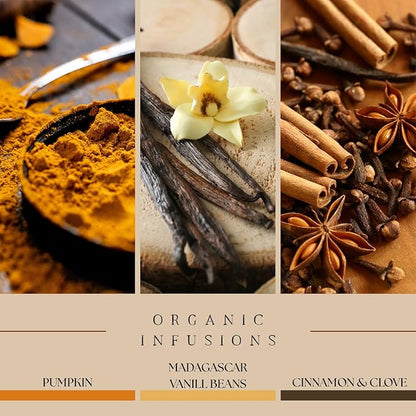 100% Grass-Fed Whipped Tallow Balm & Organic Jojoba Oil infused with Organic Madagascar Vanilla Beans/vanilla coffee/pumpkin & clove: face/body moisturizer: dry, mature skin, (PUMPKIN LATTE)