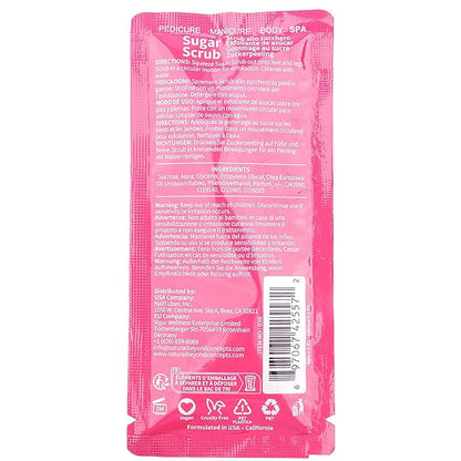 Pedicure Kit Foot Soak Set: Bubble Salt, Sugar Scrub, Massage Mask, Massage Lotion in a Box, 4 Step Foot Spa Kit for Dry Feet and Tired Feet（1 Set Rose