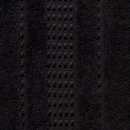 Melissa Linen, Bath Sheet, 100% Turkish Cotton Towel for Bathroom, Absorbent, Quick Dry, Durable and Soft Shower Towel, 35 in x 60 in Large, Spa and Hotel Quality, Jet Black