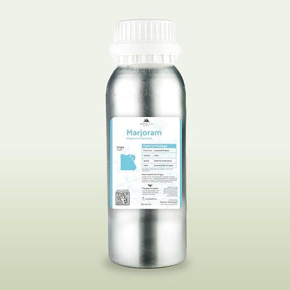 Marjoram Essential Oil - Aceite de Mejorana Direct from Egypt for Massage & Aromatherapy | Premium Therapeutic Grade (15ml)