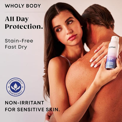 Gymati Fitness Body Deodorant Spray Aluminum Free For Men & Women